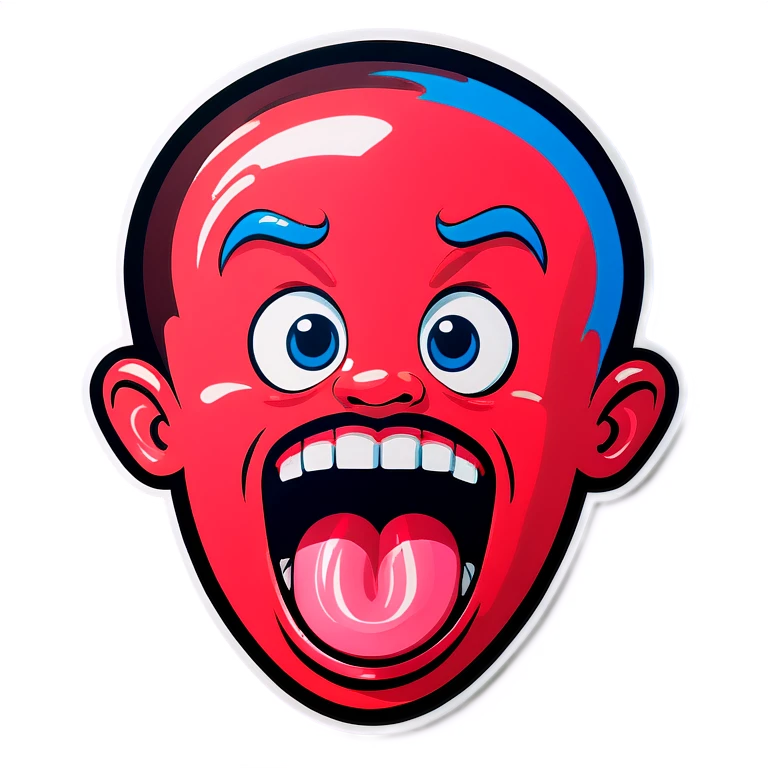 Face with tongue out emoji