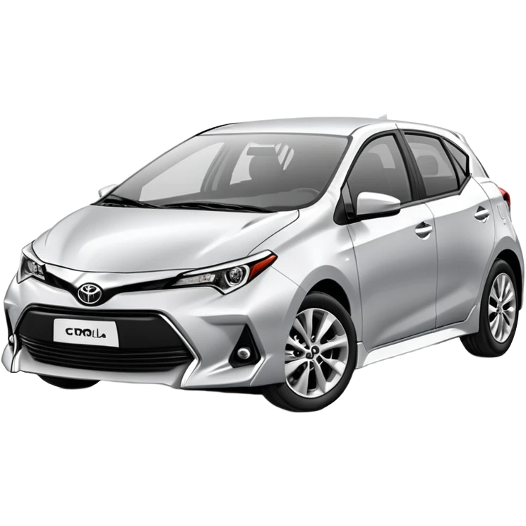 Toyota Corolla 2016 hatchback emoji