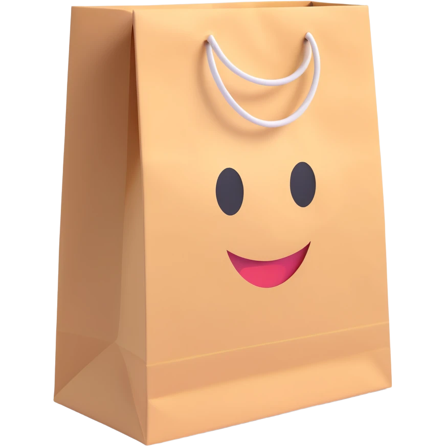 head inside a paper bag emoji