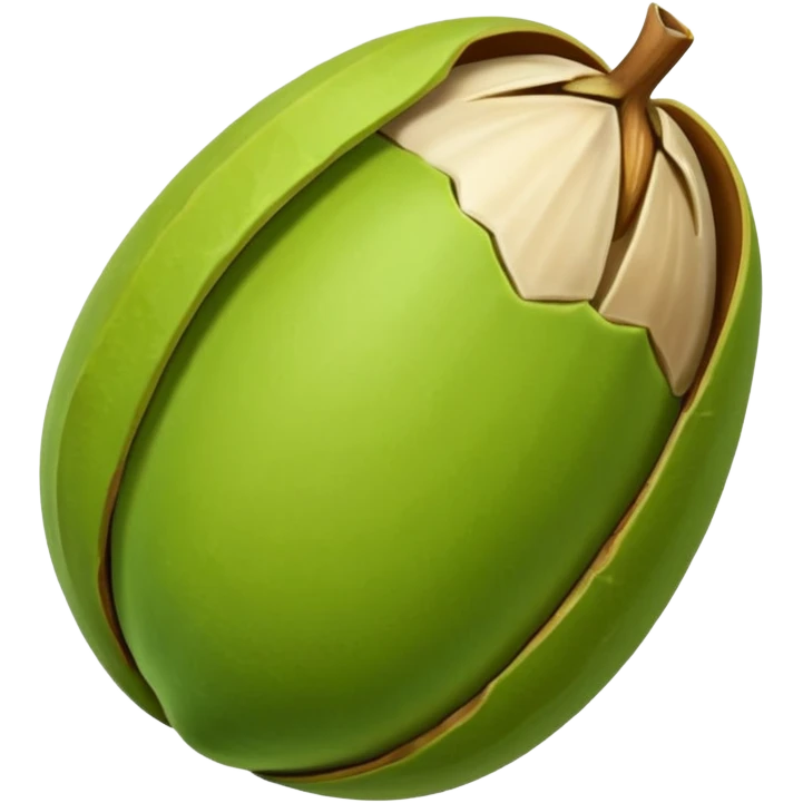 Picole de pistacho emoji
