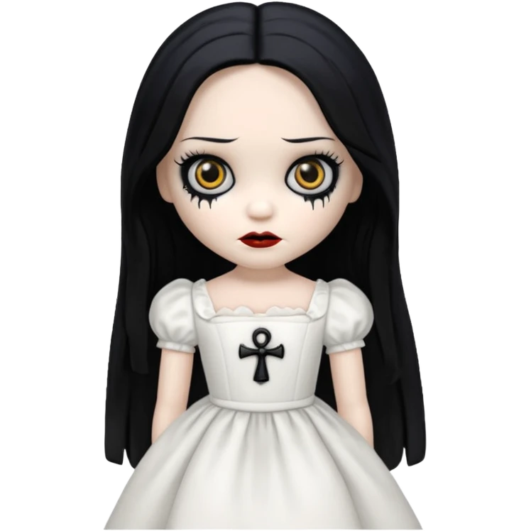 Annabelle doll from The Conjuring movie emoji