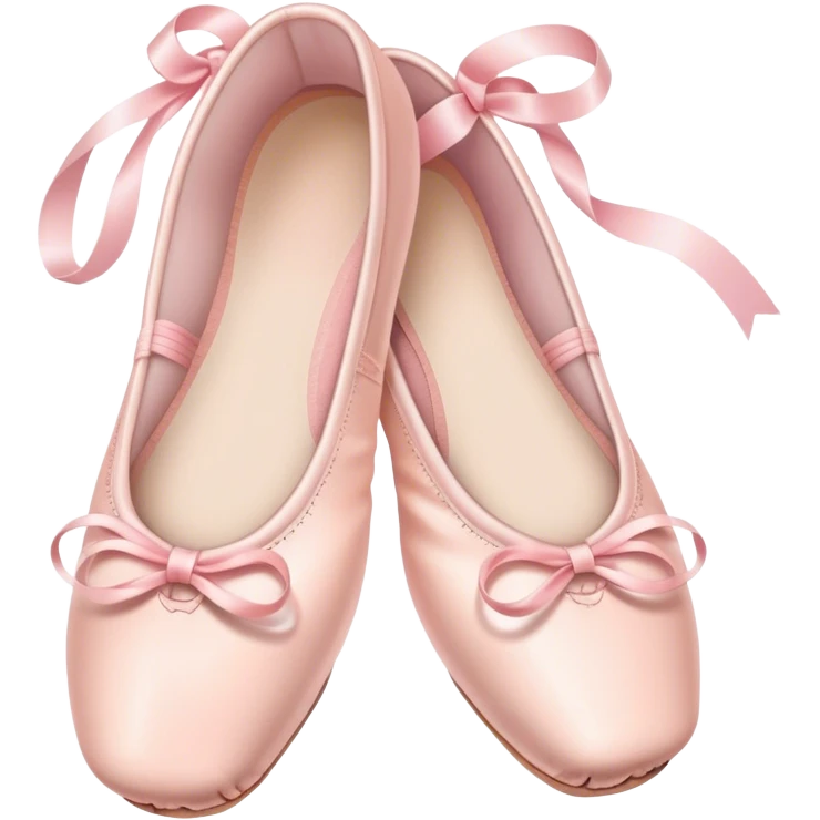 pastel pink ballet shoes emoji