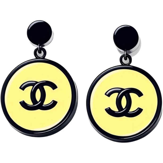 Chanel earrings  emoji