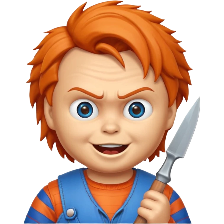 Un emojin de chuky emoji