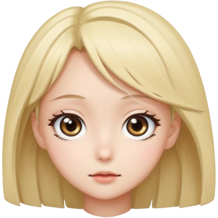 Anime girl emoji
