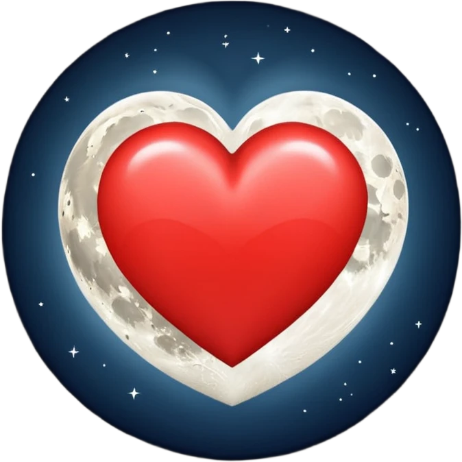 ♥️🌕 emoji