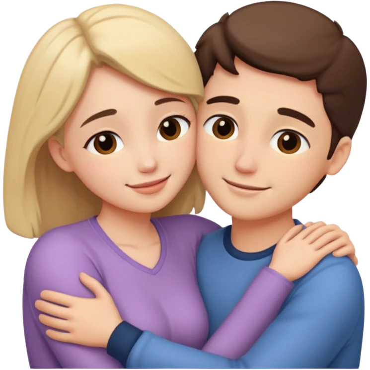intimate moment between lovers emoji