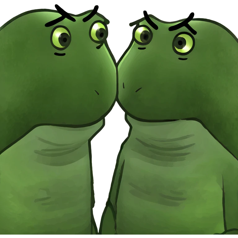 Two guys look attractive at each others from far away  emoji
