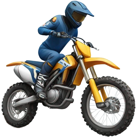 Dirt bike emoji