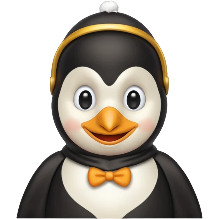 Pingouin humain emoji