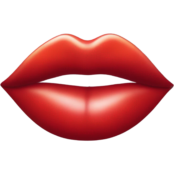 lips apple emoji emoji