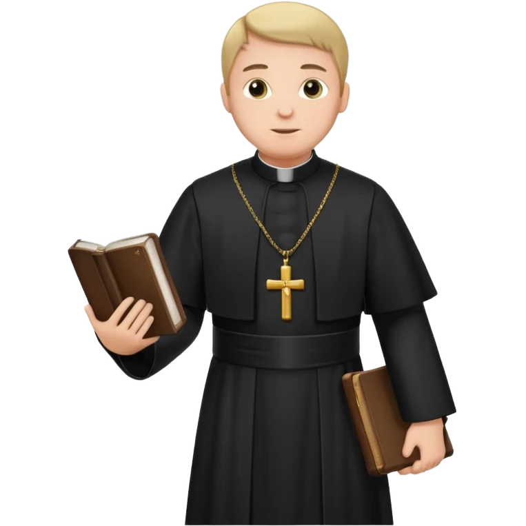 priest, full body emoji