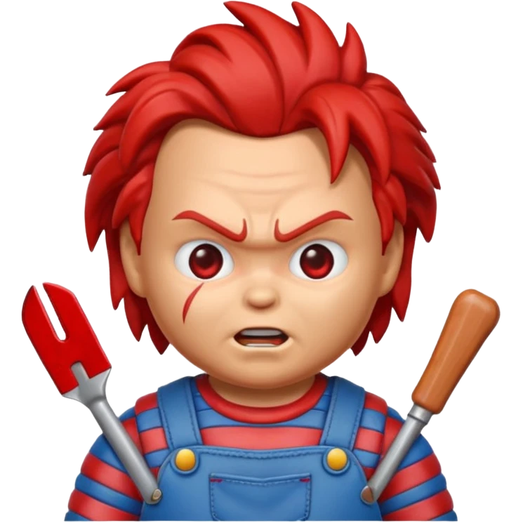 Un emojin de chuky emoji