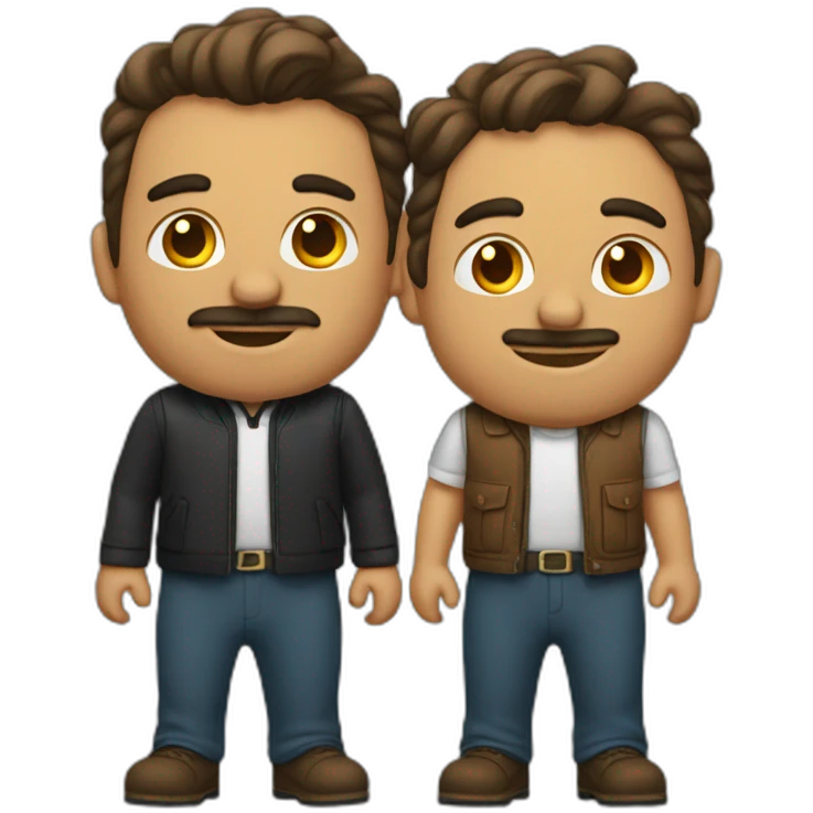 pareja de hombres emoji