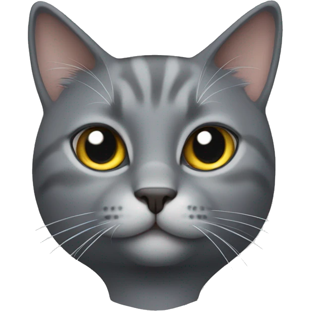 gray cat emoji