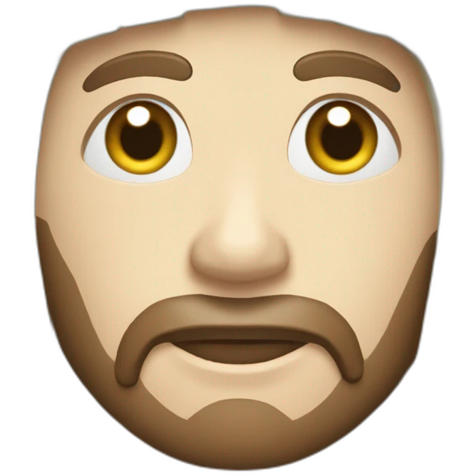 croix de jesus dans le coeur d'un homme blanc emoji
