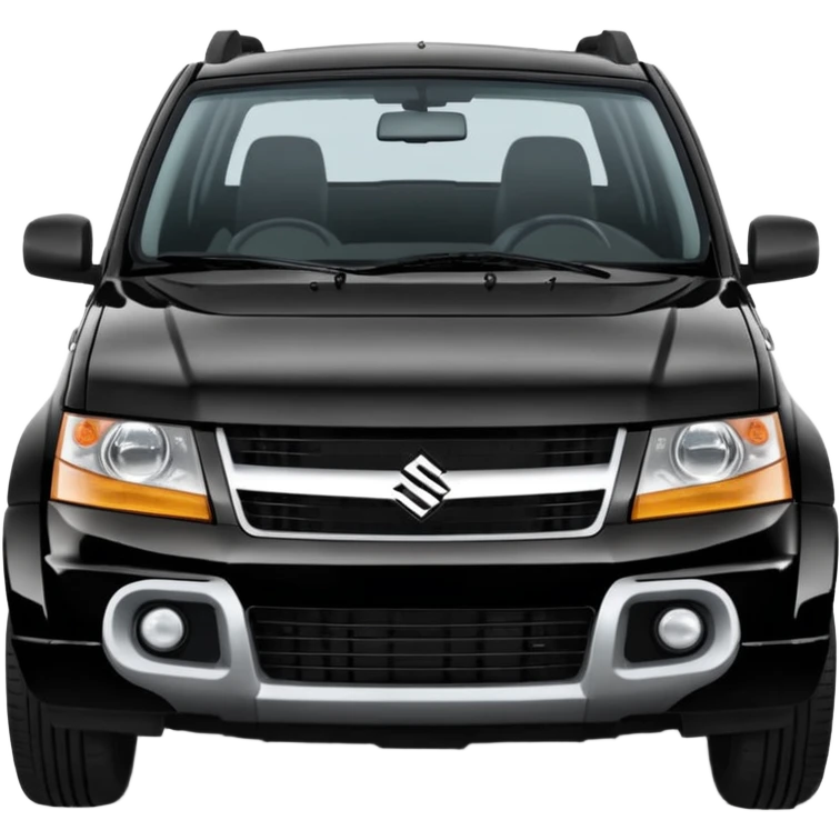 Suzuki grand vitara 2004 3 door black emoji