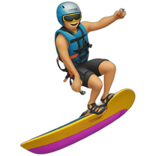 Kitesurf emoji
