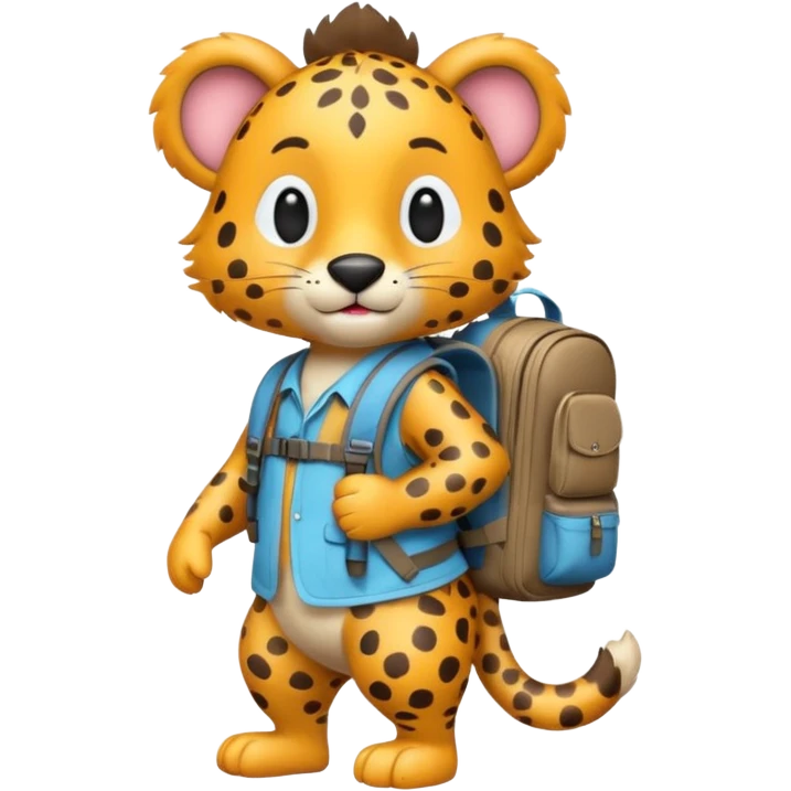  Safari Animal with Backpack  emoji