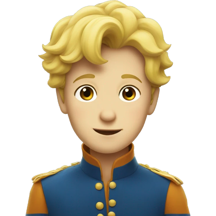 The little prince  emoji