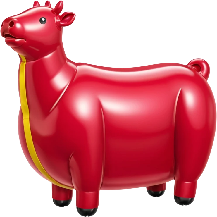  SPAM jeff koons style inflatable meat sculpture  emoji
