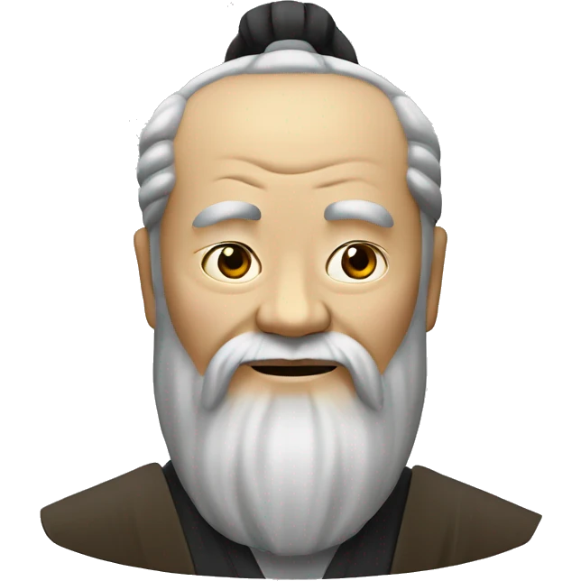 Confucius the philosopher emoji