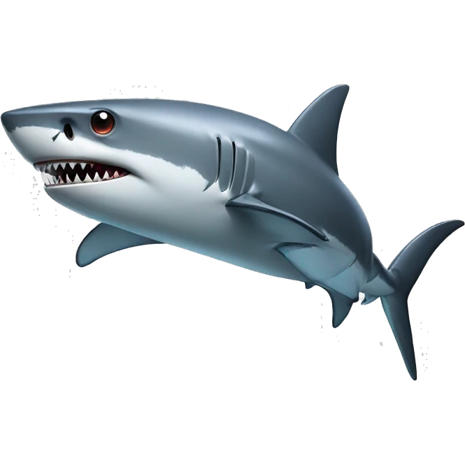 Shark robot emoji