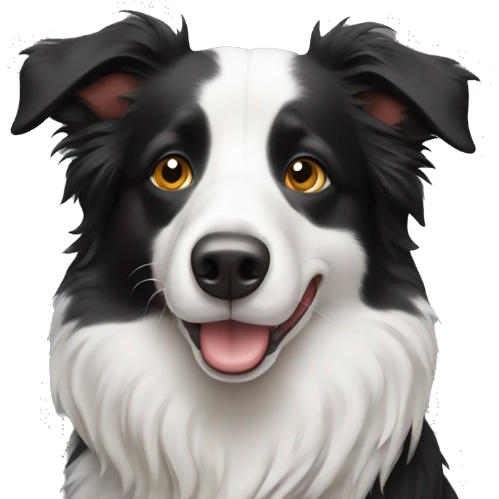 Border collie emoji