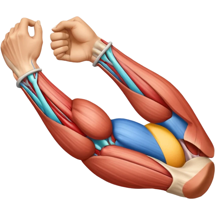 Elbow muscle anatomy emoji