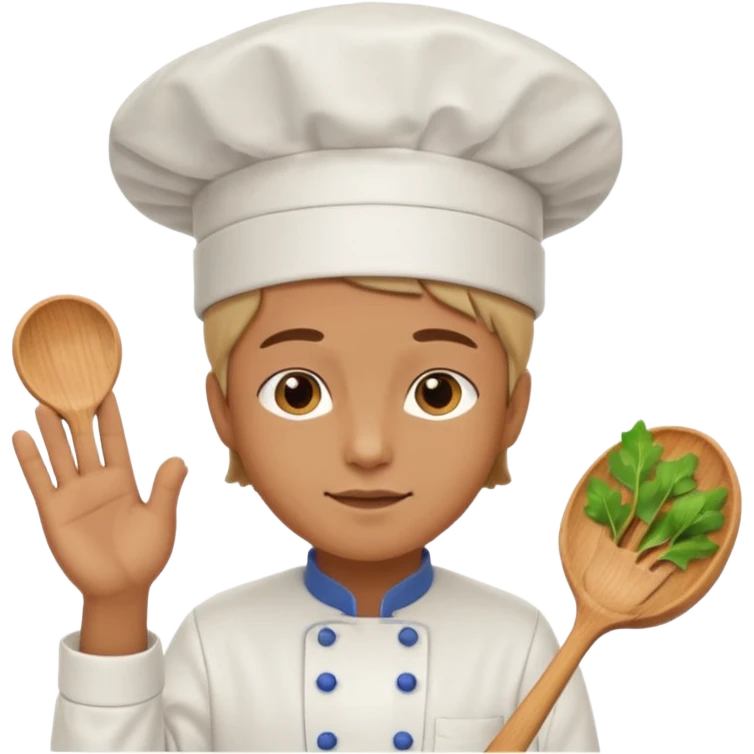 Grilling person on a stick emoji