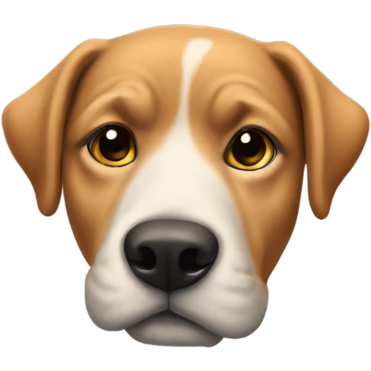 Dog bluf emoji