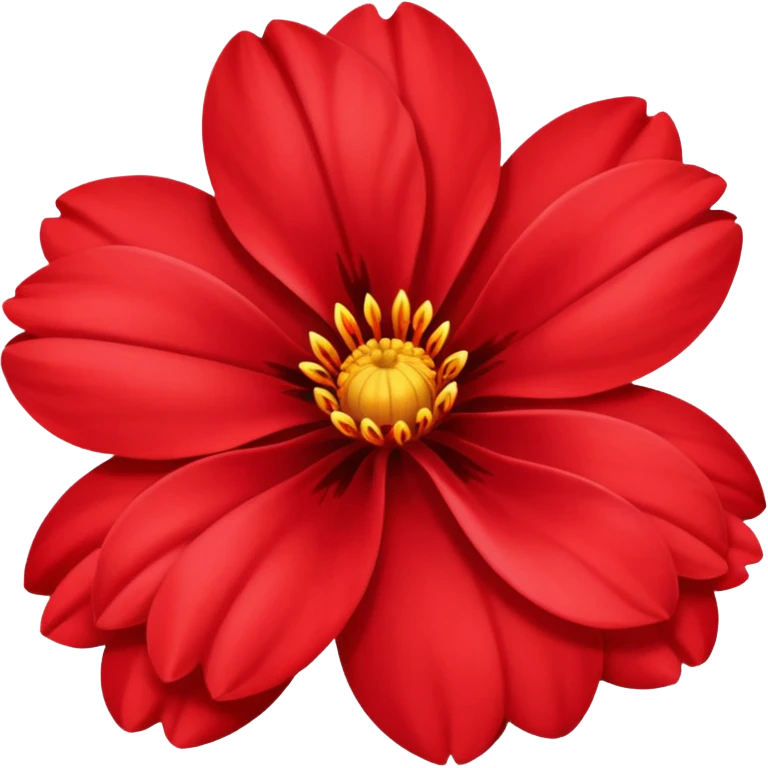 Red flwer emoji