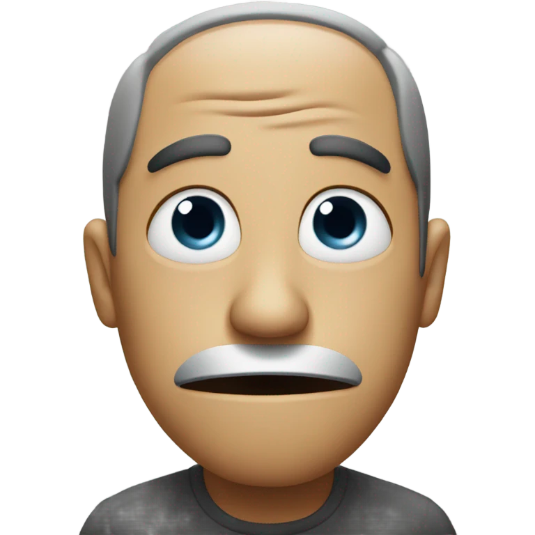 Bored person staring into space  emoji