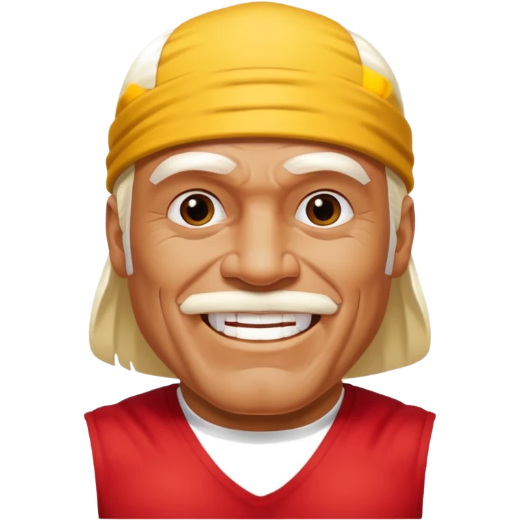 Hulk hogan happy emoji