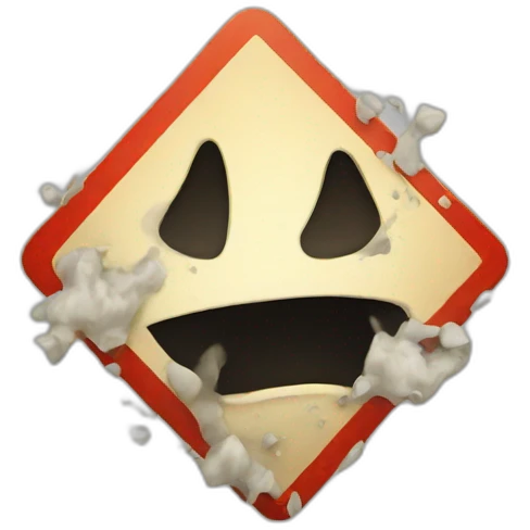 danger sign emoji