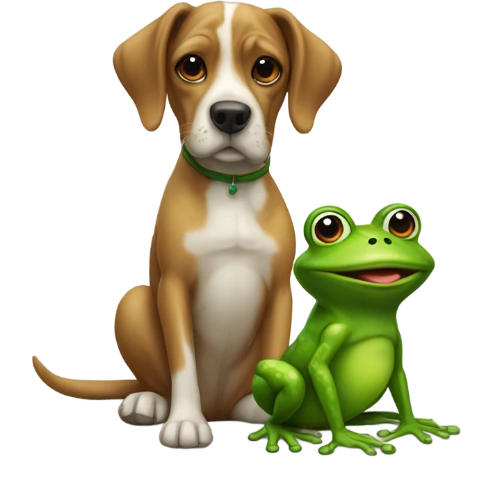 Dog y frod  emoji