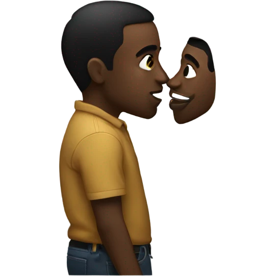 diddy kissing himself emoji