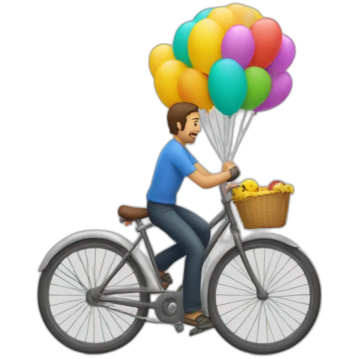 Balón y bici emoji
