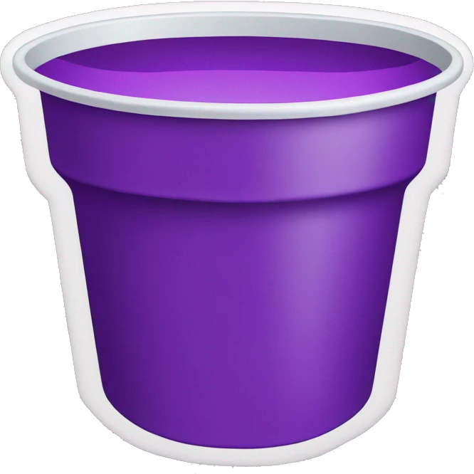 Double cup of purple drink emoji