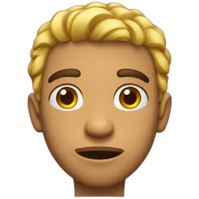Brazilian Guy nervous emoji