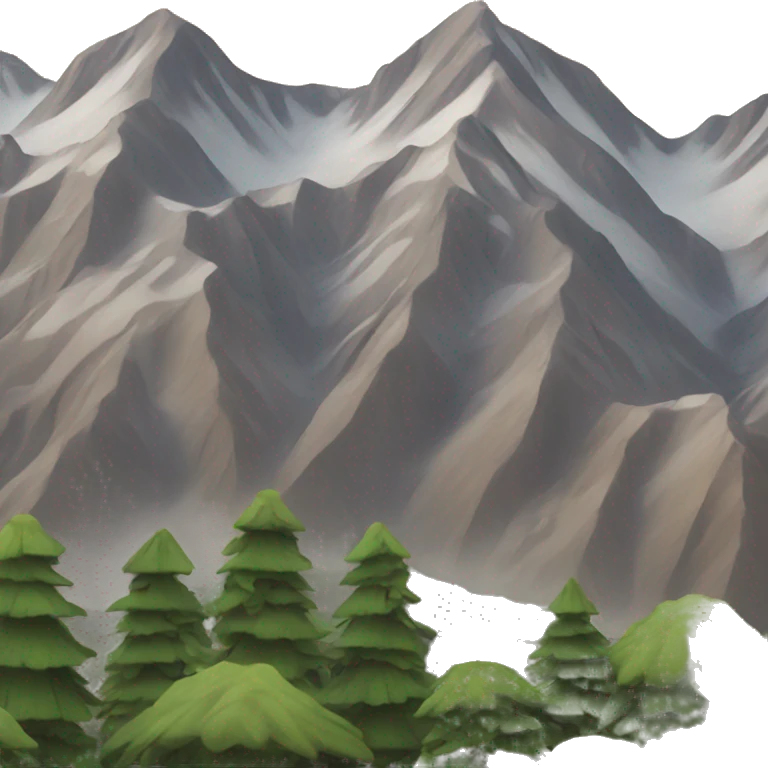 Mountains emoji