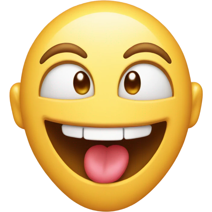 Emoji with heart eyes and laughing emoji