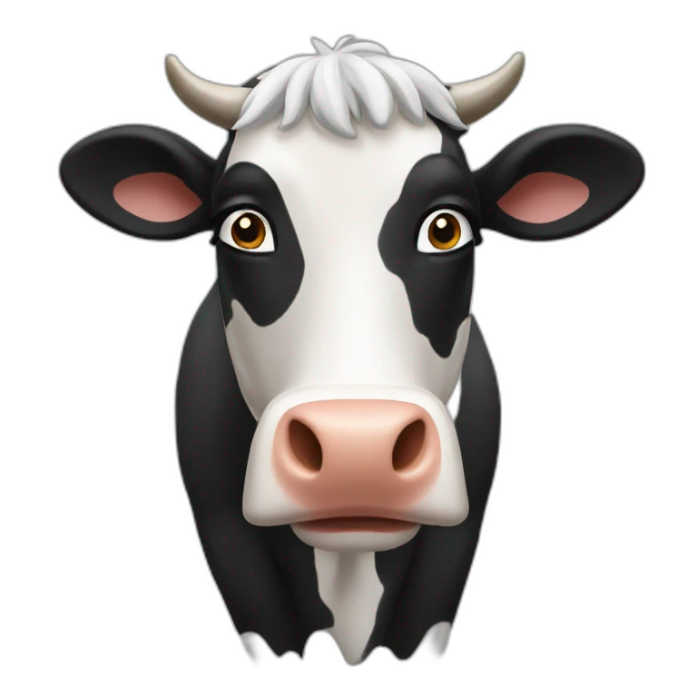 vache qui dors emoji