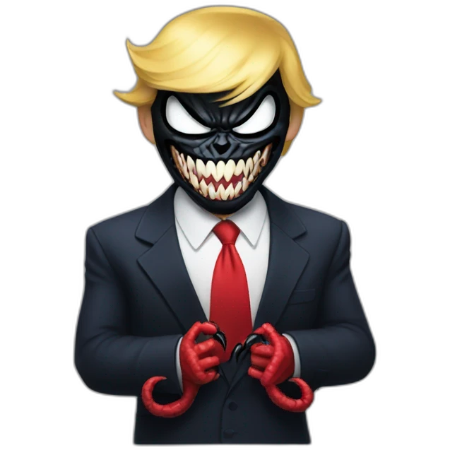 Trump as venom emoji