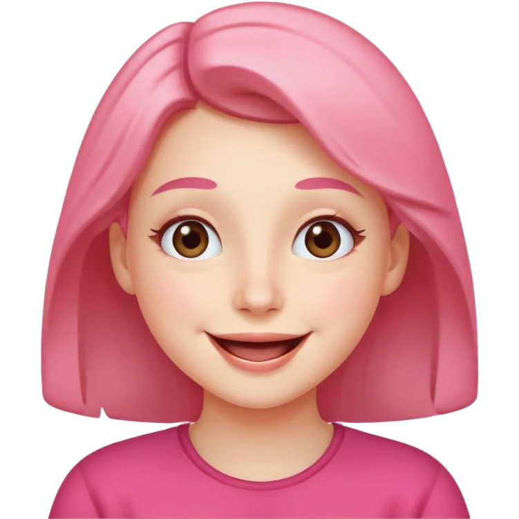 really happy emoji, beaming with happiness, rosy cheeks, energetic look emoji