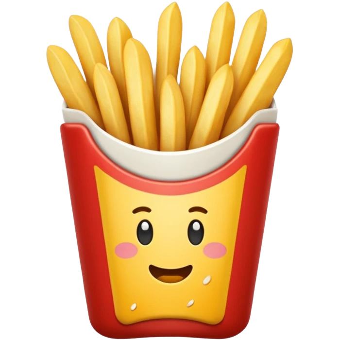 French fry emoji