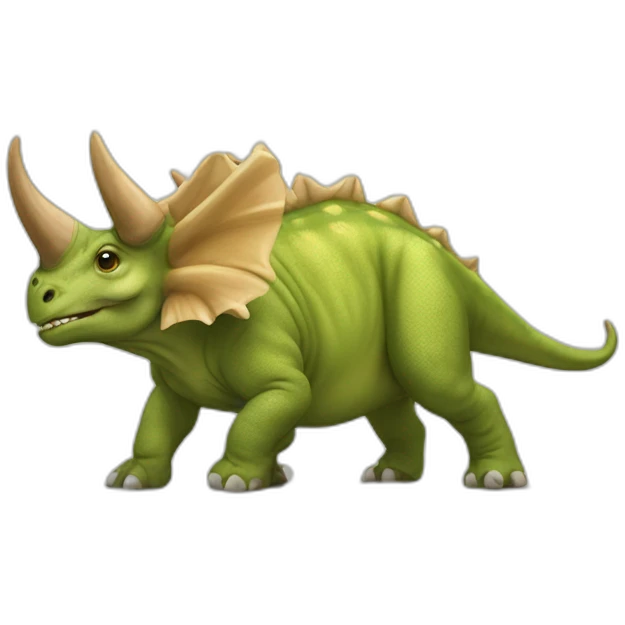 Triceratops emoji