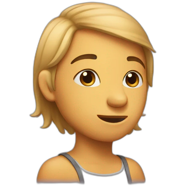 Shy emoji