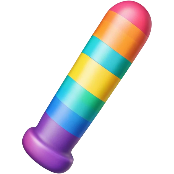 rainbow dildo emoji