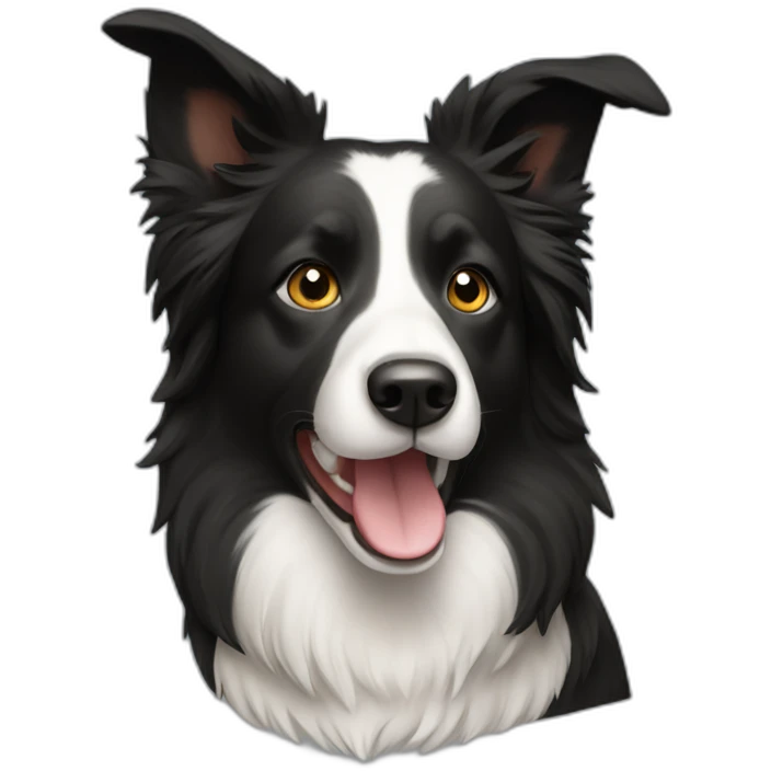 Border collie  emoji